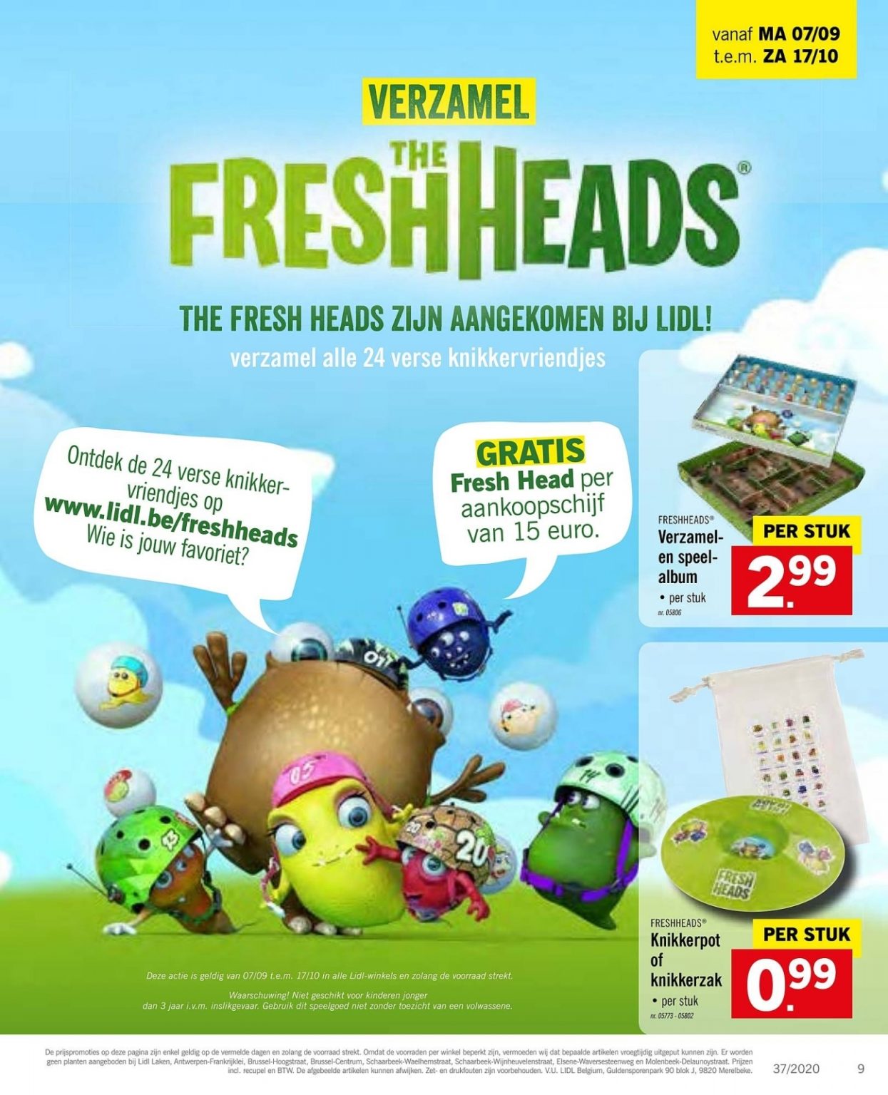 Lidl The Fresh Heads Magneds